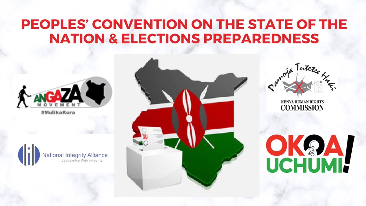 The elections are just but another public participation activity. So We Kenyans should know that our duty extends past the electioneering period to keep the duty bearers to task at all times #MulikaKura @AngazaMovement @thekhrc @UhaiWetu @suicultura19 #NJAARevolution