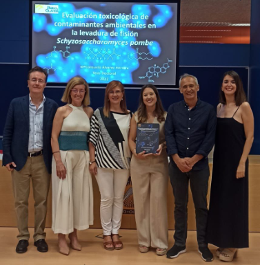 grepettok's tweet photo. Brillante defensa de la tesis doctoral “Evaluación #toxicológica de #contaminantes #ambientales en la levadura de fisión Schizosaccaromyces pombe” por 
Mª Consuelo Álvarez Herrera, de nuestro equipo de investigación en #Toxicología in #vitro de la @pablodeolavide https://t.co/x1ba1O7Iz6