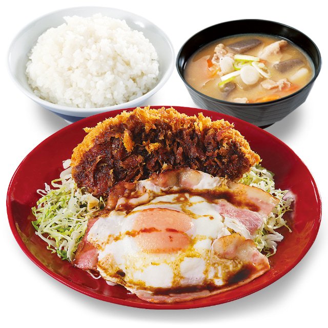 かつや限定メニュー ベーコンエッグソースカツ丼 ベーコンエッグソースカツ定食の販売期間は お値段やカロリーも 猫の手レント
