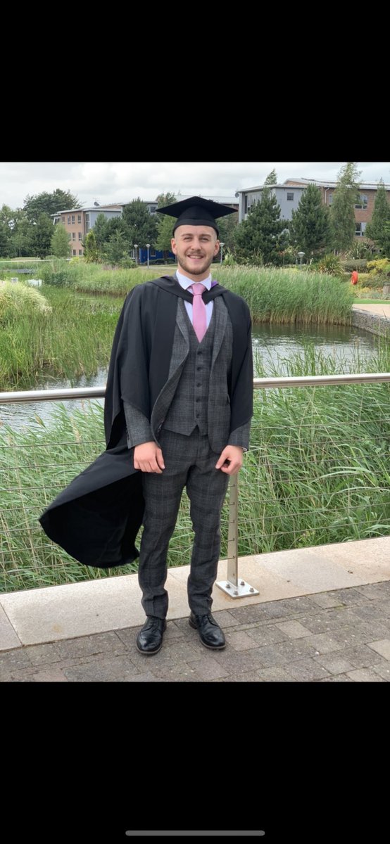 RidehalghMr's tweet photo. 21 years later and official owner of a piece of paper that says I have a degree to teach. LETS GOOOOOO!! https://t.co/FBJ5KJdRE1