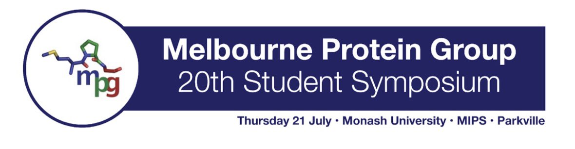 My first conference!🤩

#IKHL
#Bio21
#MelbourneProteinGroup