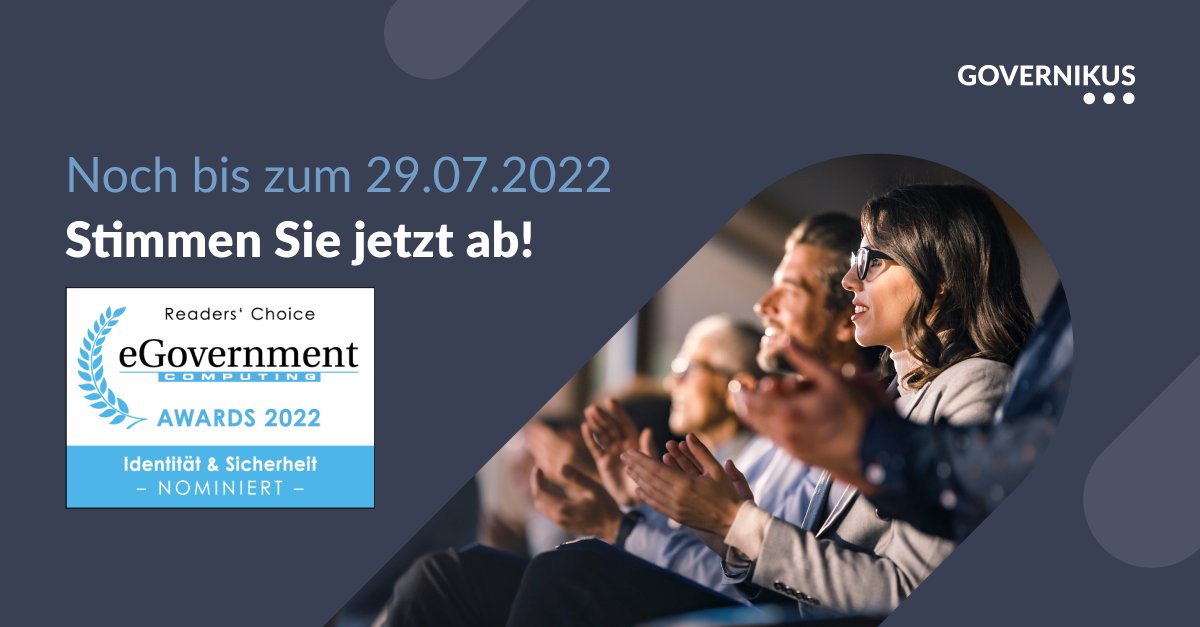 Governikus's tweet photo. 🏃 #Endspurt in der #Votingphase: Noch gut eine Woche können Sie für uns in der Kategorie "Identität und Sicherheit" bei den #eGovernment Computing Reader's Choice 2022 von @egovcomde abstimmen! Jede Stimme zählt - hier geht es zur Abstimmung ⬇️ https://t.co/5L0Y0acj6z https://t.co/CgOij1TQTo