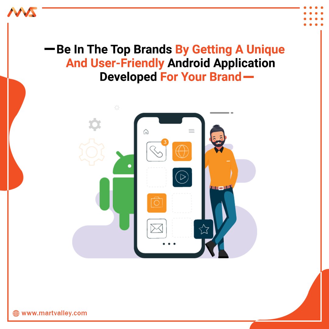 Be in the top brands by getting a unique and user-friendly #AndroidApplication developed for your brand

🌐Web-bit.ly/37mQMdE

#martvalley #martvalleyservices #mvs #DataScience #retweet #artificialintelligence #AR #VR #AI #ML #java #javascript #machinelearning #Python