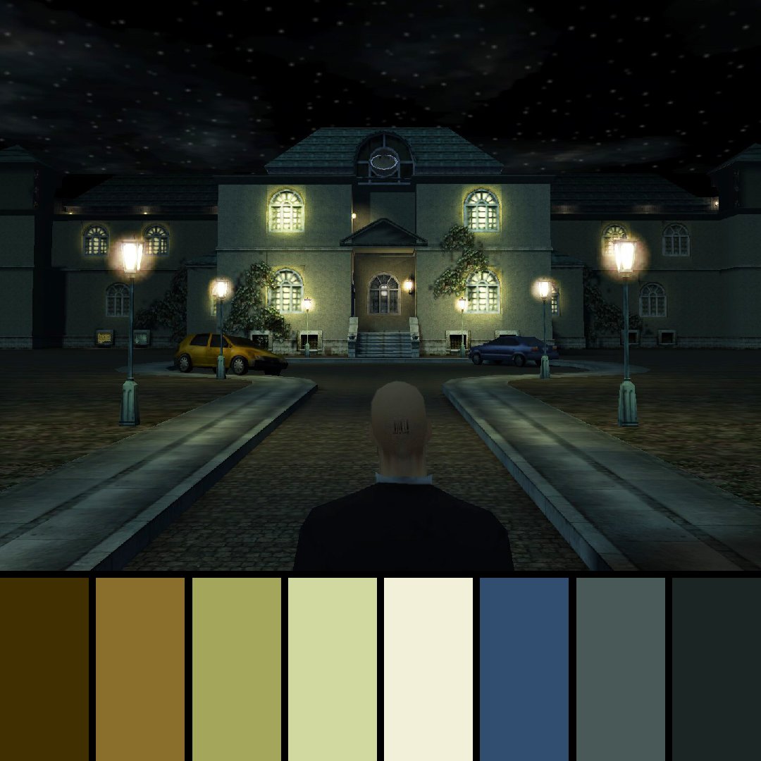 GameColors2's tweet photo. Hitman: Codename 47 (2000) by IO Interactive.

#hitmancodename47 #iointeractive #eidosinteractive #steam #windows #pc #pcgaming #colors #colorpalette #gaming #videogames #jesperkyd #hitman #hitman47 #agent47 #47 #fashion #ioi #retro #retrogaming #oldschool #secret https://t.co/DdiggVVeo4