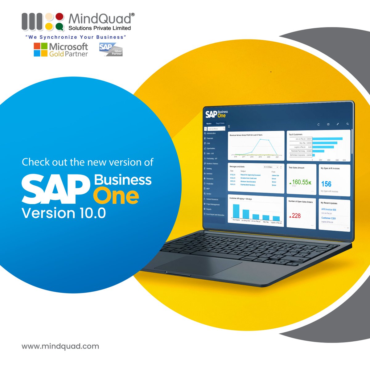 MindQuad_MS_SAP's tweet photo. #MindQuad #ERP #SAP_Partner #SAP_Business_One #New_Release #Empowering_SMEs Explore more about us at https://t.co/QWfVzx6NVb and you can reach us at info@mindquad.com https://t.co/rjrtuDKKI2