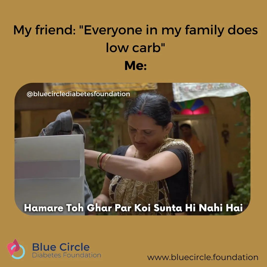 Tell us the truth 😂 Is this you? Save & share if you relate! 🎉
.
.
.
.
.
#Diabetes #A1c #HbA1c #T1D #T2D #memes #type1diabetes #type2diabetes #diabetic #MidWeekMemes #meme #Gullak #OTT #SonyLiv #GeetanjaliKulkarni #lowcarb #keto #healthy #lowcarb #lifestyle #family #India