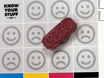 KnowYourStuffNZ's tweet photo. Heads up friends, we have a new addition to our Pill Library. This one's made it into our hall of shame for having more than one dose of MDMA in it. 

If you see it on your adventures, remember to start low and go slow. Keep an eye on how you're feeling.

https://t.co/Ktfqp3QDnI https://t.co/7DHNU42UEi