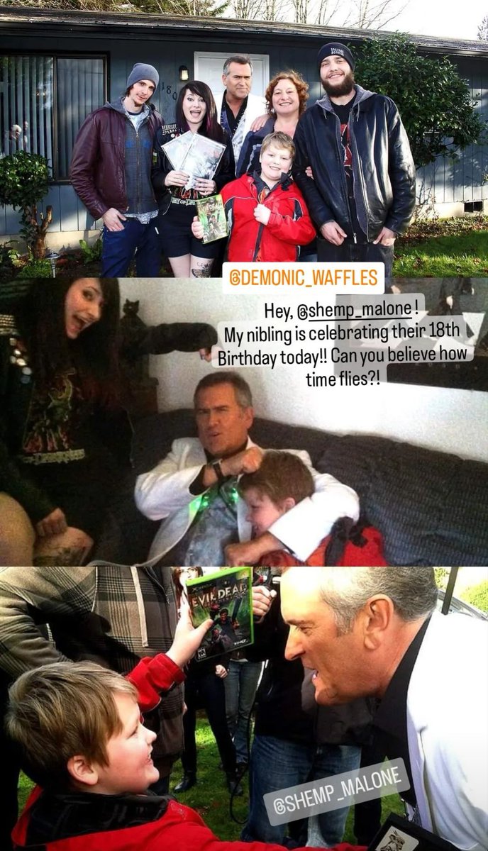 Z0MBRI's tweet photo. Hey, @GroovyBruce --
My nibling is celebrating their 18th Birthday today!! Can you believe how time flies?! https://t.co/xRBP31oUwq