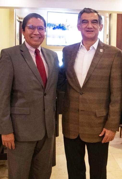 Este día en la #CDMX pude saludar al  <a href="/Dr_AVillarreal/">Américo Villarreal</a>, Gobernador Electo de #Tamaulipas; nos une y nos urge la llegada de la #CuartaTransformación a Tamaulipas.