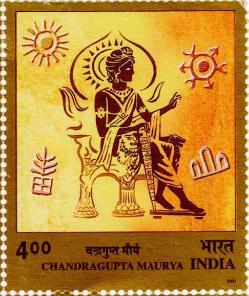 #ChandraguptaMaurya (321–297 BCE) 1st emperor of Ancient India and founder of the #MauryaEmpire, one of the largest empires on the Indian subcontinent, which controlled most of South Asia. Chandragupta's life & accomplishments are described in ancient Greek text too
#philately