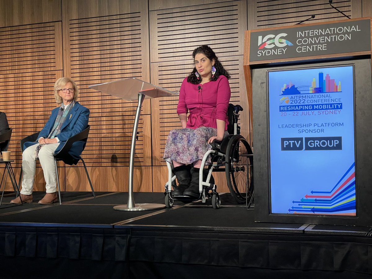 sara_stace's tweet photo. What terms should we use for inclusive transport language?
“walkable and wheelable” 👩🏽‍🦽🚶🏻‍♂️
“Older person” not elderly
Loved these examples of inclusive transport. Le Corbusier really has a lot to answer for.
Janice Lovelock, Jane Bringholf, Annalie Boston, April McCabe
#AITPM https://t.co/rnZTTOtUKW