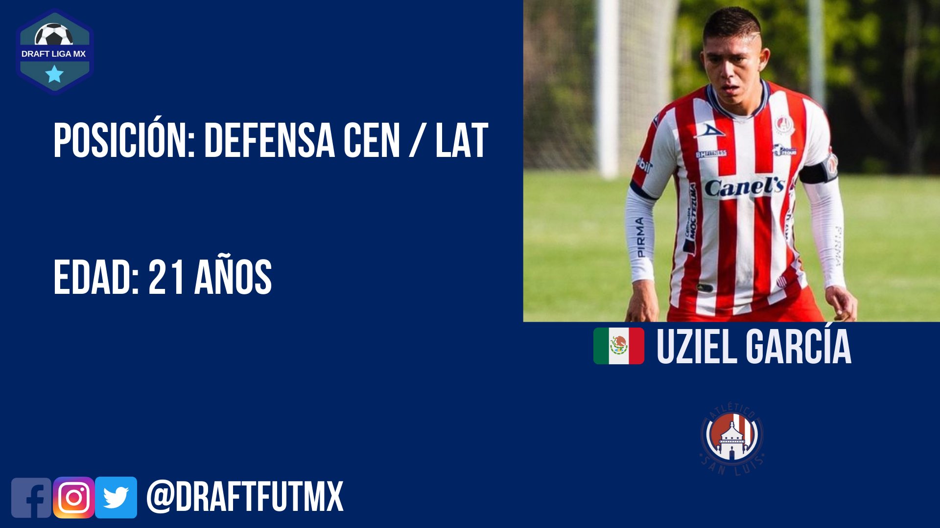 Draft Liga MX on Twitter "OFICIAL. Uziel García renovó contrato hasta
