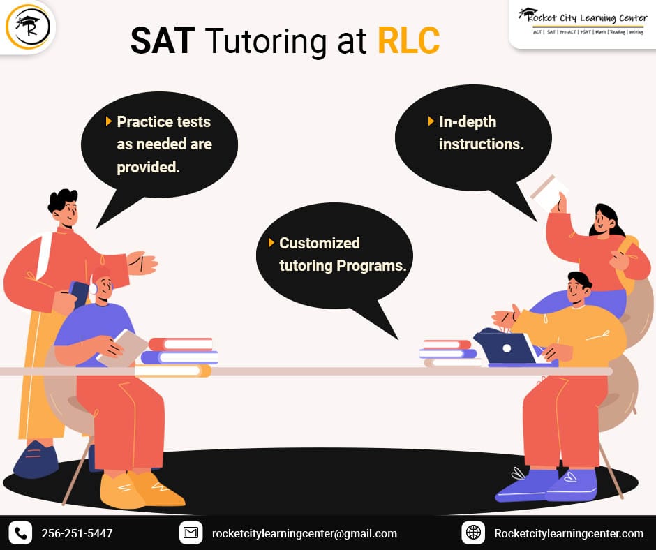 rocketcitylc's tweet image. If you are looking for a higher SAT score to increase your college opportunities or qualify for more scholarships, we’re here to help. ​

​rocketcitylearningcenter.com​

#rocketcitylearningcenter #sat #improvescore #act #satprep #testprep #math #tutoring #reading #writing #enrichment