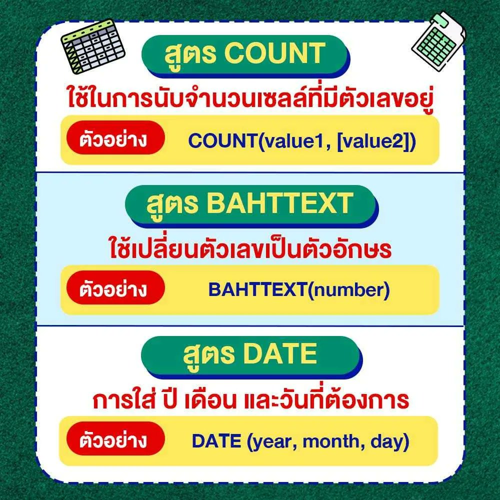 salehere1's tweet photo. 📣 คนน่ารักของแอดดด ทั้งหลาย วันนี้แอดเอาของดีมาฝาก #สูตรExcel แบบง่าย รู้ไว้ได้ใช้แน่นอน 🧐 สำหรับคนที่ต้องใช้โปรแกรมนี้อยู่ทุกวันบอกเลยเริ่ดมากกก คุณก็เป็นคนเก่งที่ชำนาญโปรแกรมนี้ได้ ลองเลยไปโลยยย!
👉🏻 สูตรExcel แบบง่าย >> https://t.co/JnB2XTl2XS
#SaleHere #เซลเฮียร์ https://t.co/n0Y7v6zVpR