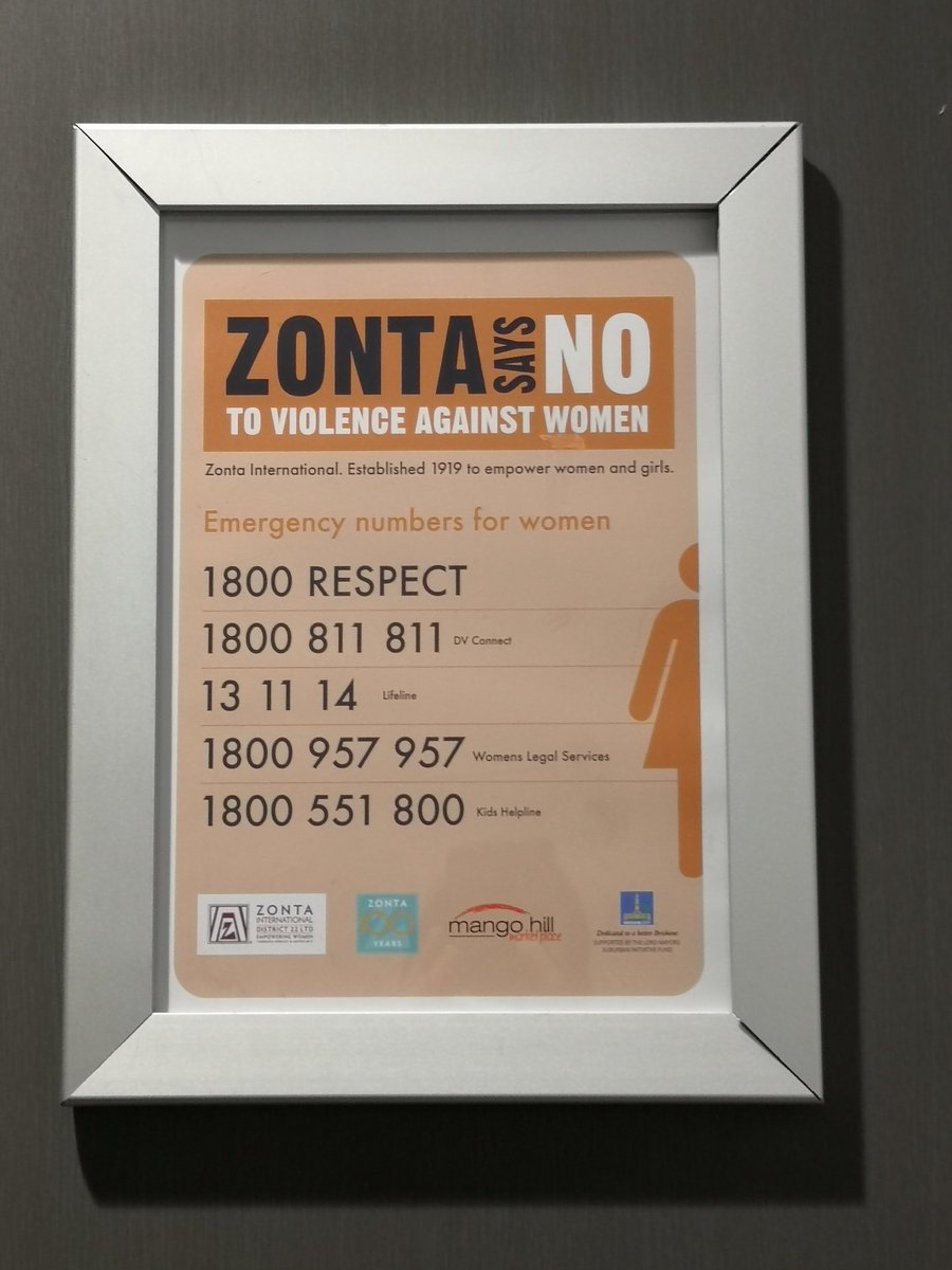Shenna_Aguilar's tweet photo. Good to see support info to access safety in the women's public toilets of my new local supermarket @ZontaDistrict22 @1800Respect @wlsq @LifelineAust @KidsHelplineAU #DVConnect #ZontaSaysNo #PlayYourPart #EndVAW https://t.co/JMCNptmR7H