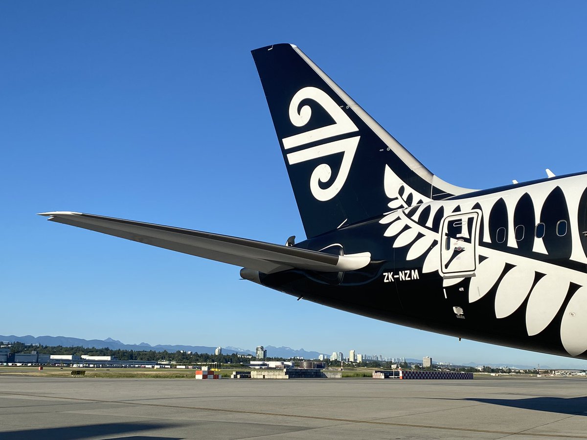 Such a beautiful evening in Vancouver tonight. Pleased to bring another full load of customers across the Pacific to Auckland. 13 hours and 15 mins the flight time. Probably going to jinx it, however the forecast tonight looks smooth.
