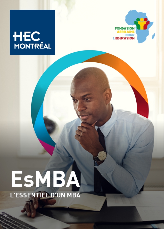 AfricaFae's tweet photo. Nous lançons dès aujourd'hui en partenariat avec 𝗛𝗘𝗖-𝗠𝗼𝗻𝘁𝗿𝗲́𝗮𝗹 la campagne d'enrôlement de la deuxième cohorte pour le Programme  « 𝗹'𝗘𝘀𝘀𝗲𝗻𝘁𝗶𝗲𝗹 𝗱'𝘂𝗻 𝗠𝗕𝗔. »

#ChezMoiAuCongo #FAEAfrica #formation #MBA #ESMBA #HEC #HECMontreal https://t.co/eBQWZEUEjn
