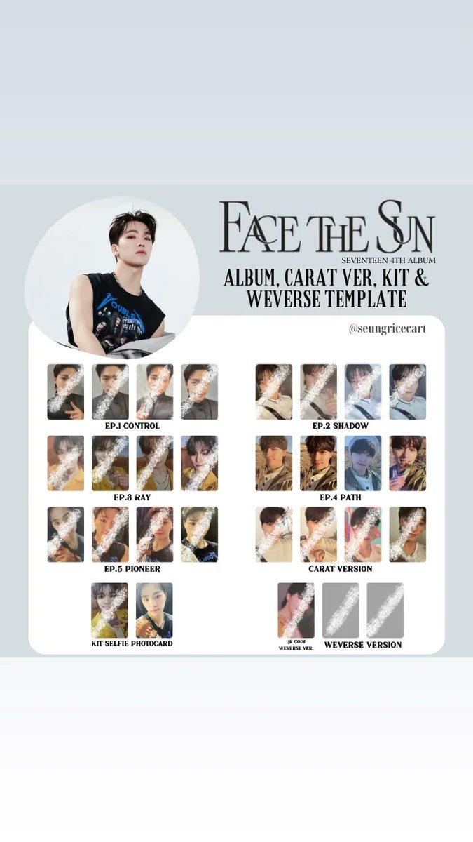 minwoncartsz's tweet photo. wtt lft face the sun pc 

☂️ have : jun, the8, vernon pioneer pc
☂️ want : unmarked photocards 

— onhand
— mint condition

loc : cavite
mod : sco, ggx 

reply/dm your offers ! 

can send more pics on dm https://t.co/Xu8oqXcGlk