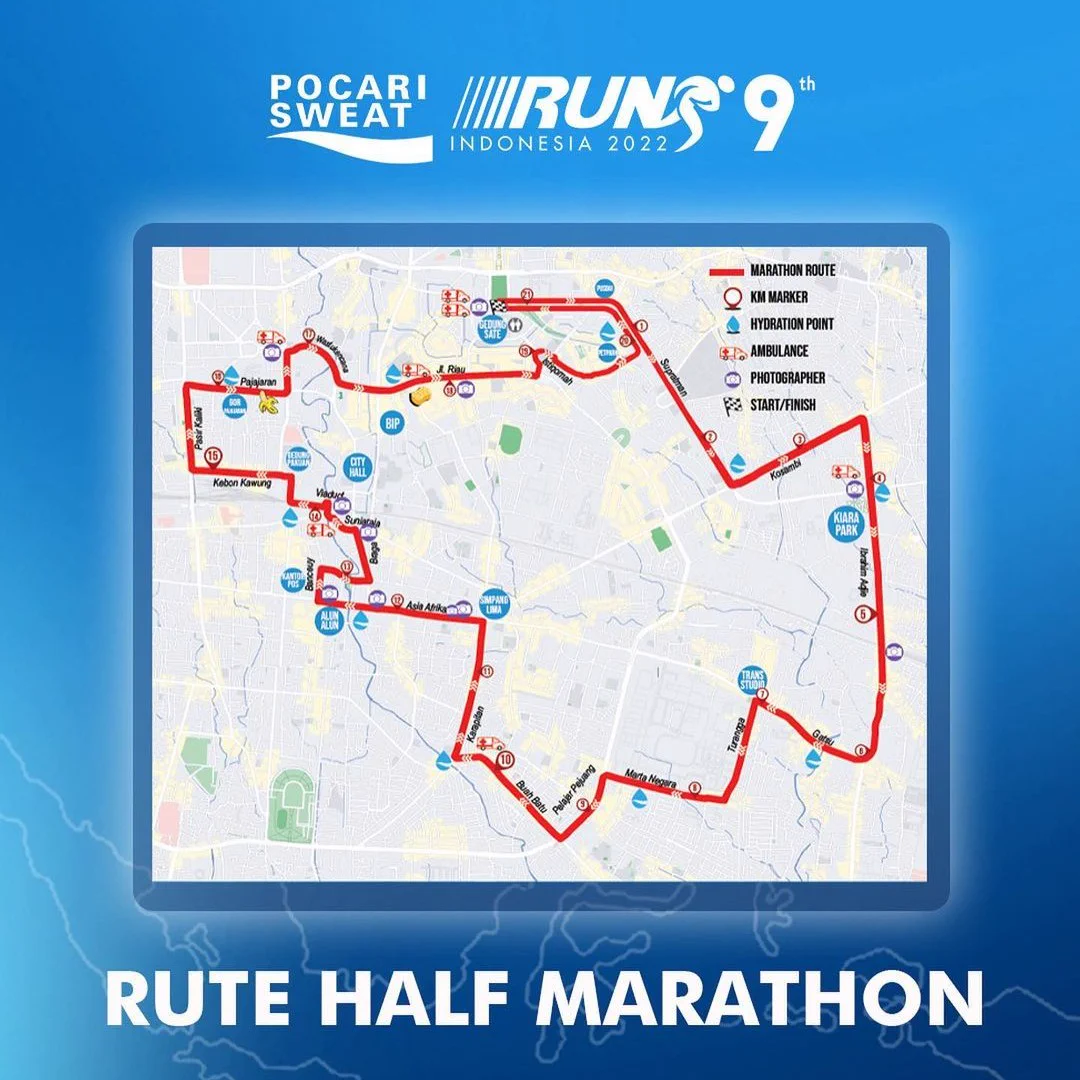 21K 👟 Pocari Sweat Run Indonesia • 2022