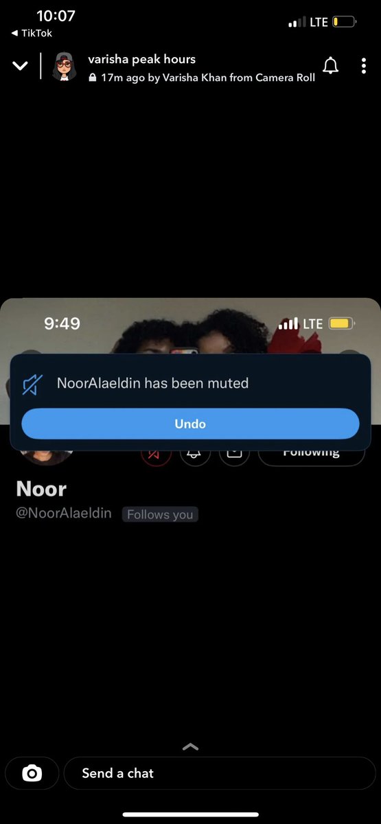 I don’t even tweet 😭