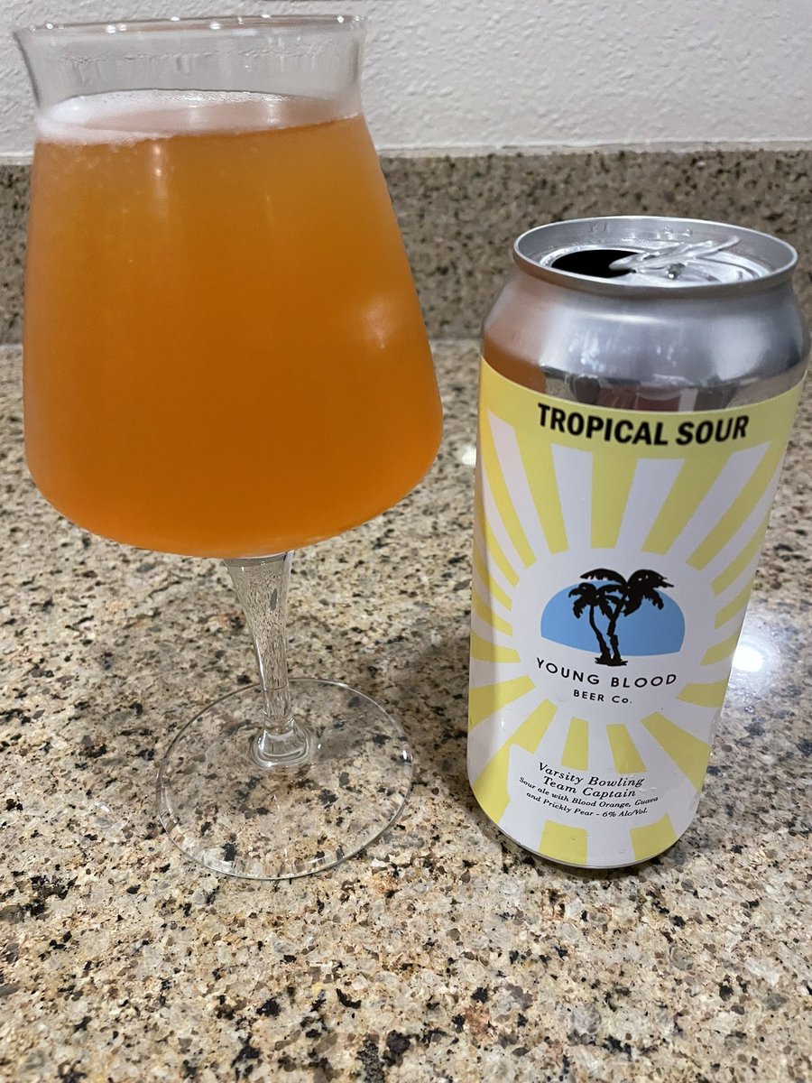 Celebrating finishing a lot of hard work as we approach a closing. Hopefully not jinxing the closing. Varsity Bowling Team Captain by Young Blood Beer Company. #WiBeerWednesday