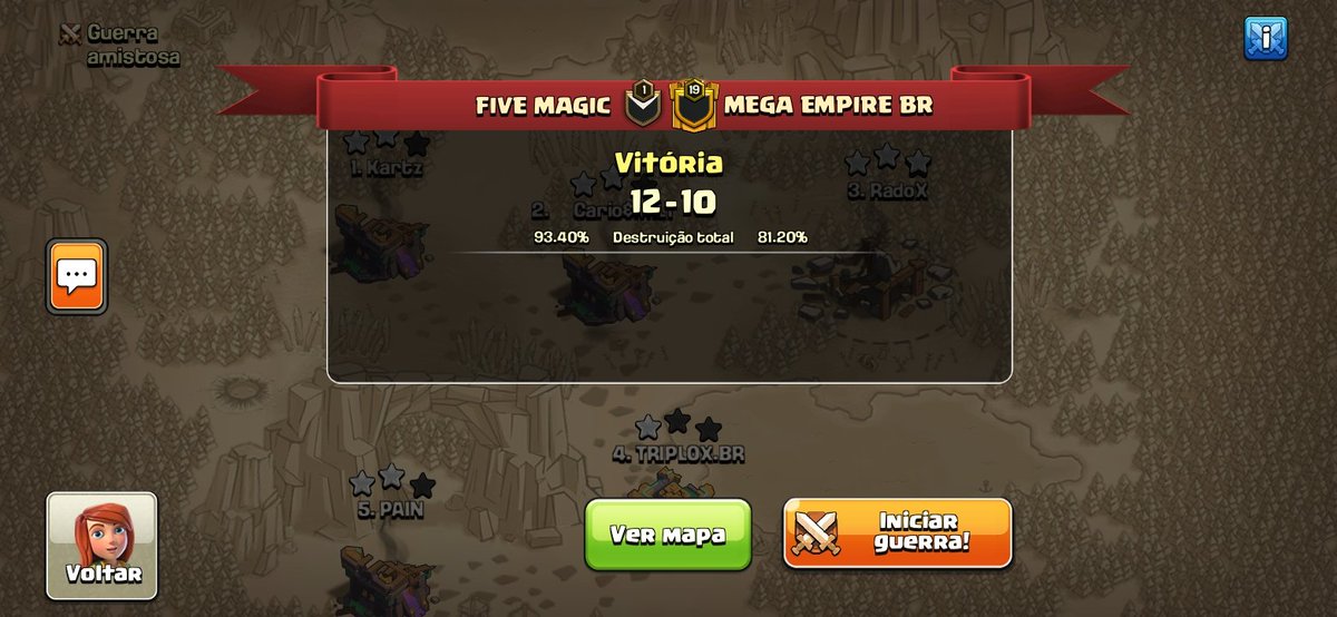 Week 2 ✅
Torneio MWL
#GoMagic