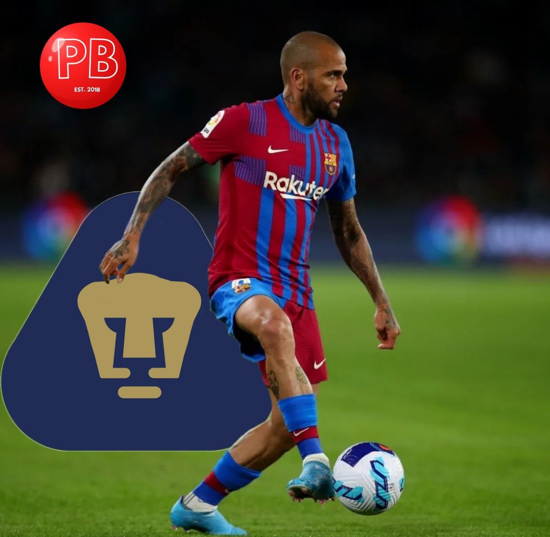 Es OFICIAL 🚨🚨🚨

Dani Alves, uno de los jugadores con más títulos en la historia del fútbol y ex jugador del Barcelona de Messi, jugará en Ciudad Universitaria, en los PUMAS de la Universidad Nacional Autónoma de México. 

#Goya #DaniAlvesEsPuma #VamosUNAM