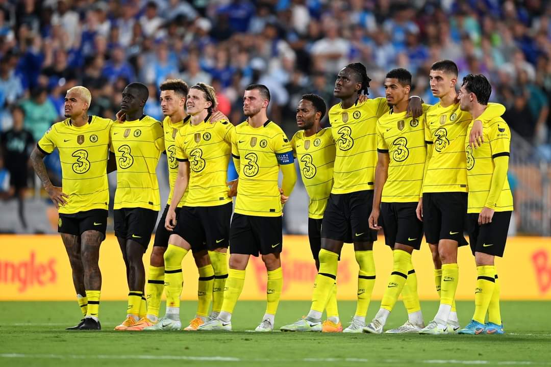 FanaticsStreet's tweet photo. Charlotte fc beat Chelsea 5-3 in post match penalties after the game ended 1 - 1 in normal time.
#CharChe #PreSeasonFriendly #Chelsea #streetfootballfanatics https://t.co/geR9OvsRi0