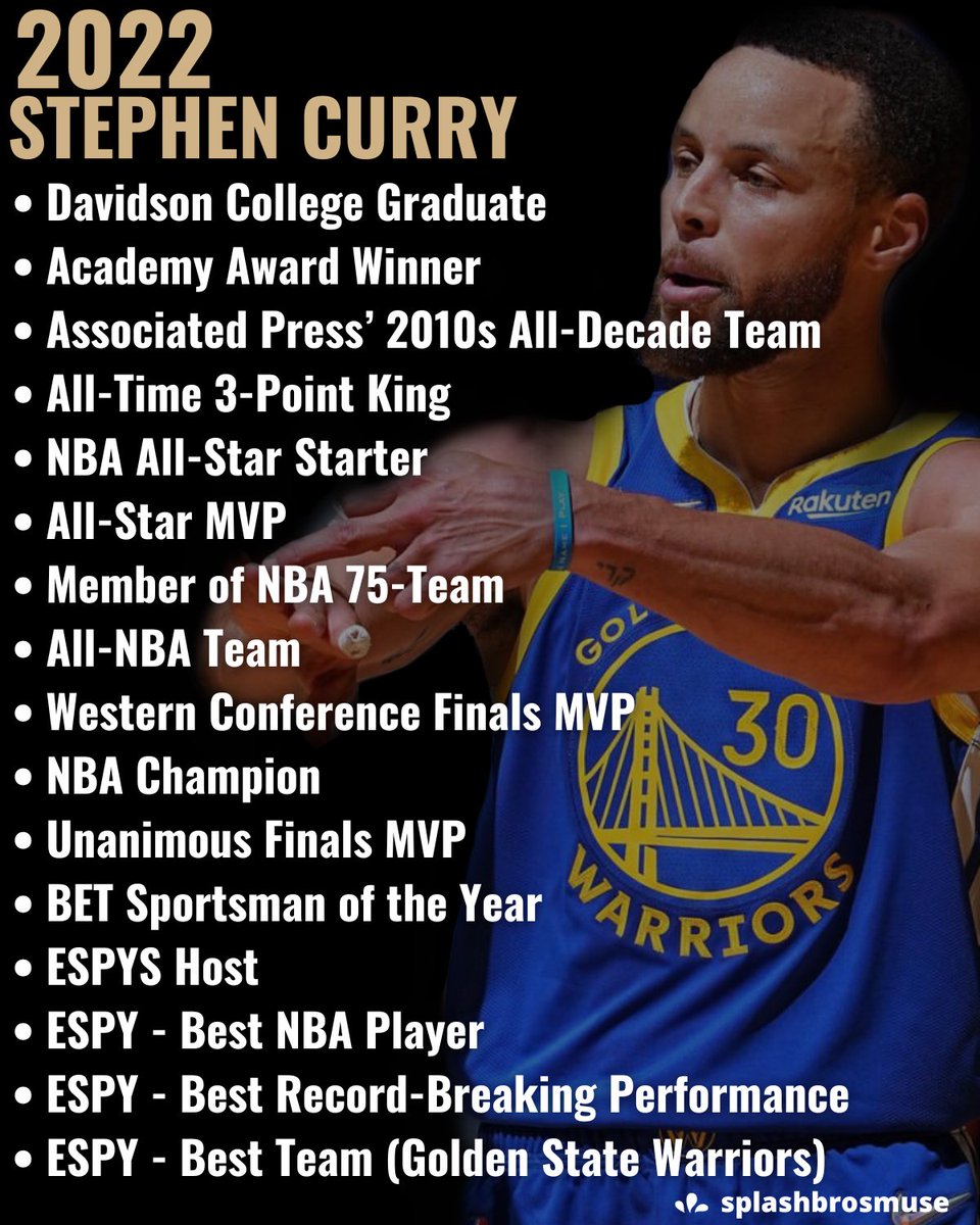 Curry_Muse's tweet image. What a year for Stephen Curry🐐