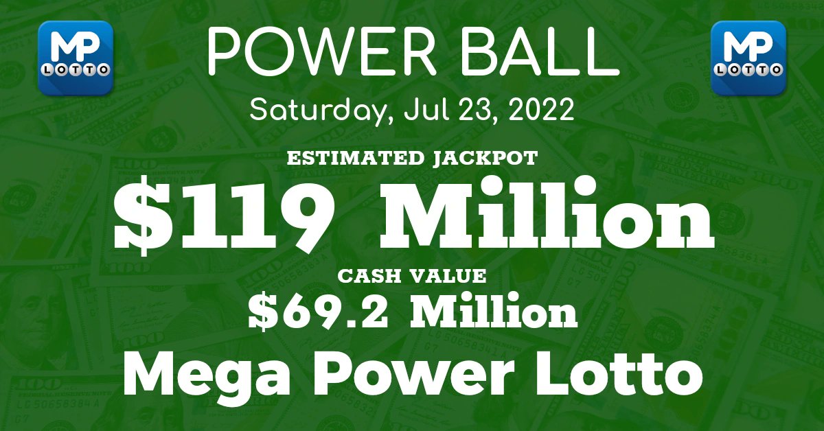 Powerball
Check your #Powerball numbers with @MegaPowerLotto NOW for FREE

https://t.co/vszE4aGrtL

#MegaPowerLotto
#PowerballLottoResults https://t.co/4HzdExXzY1