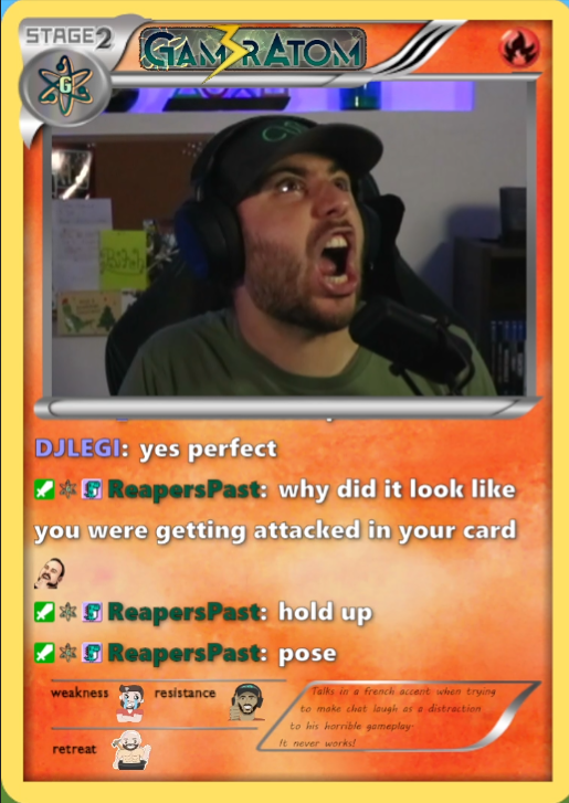 what would you say my moves are if you saw this card?