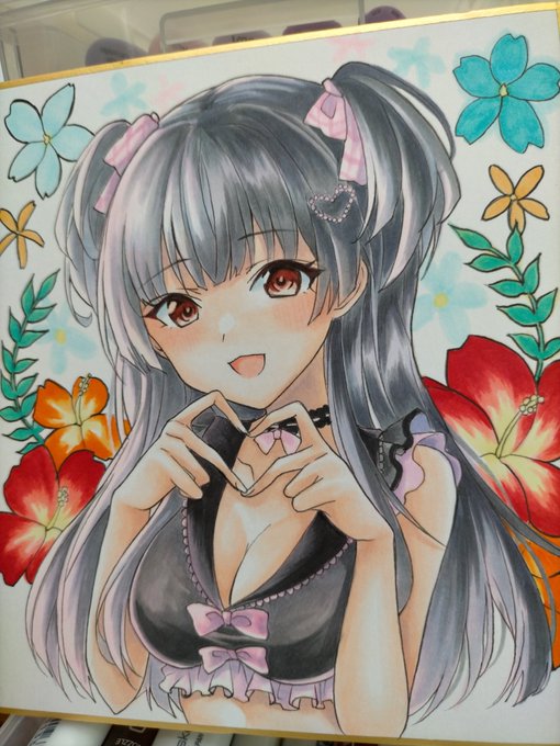 シャニマス 
冬優子ちゃん
#コピックイラスト 
#イラスト 