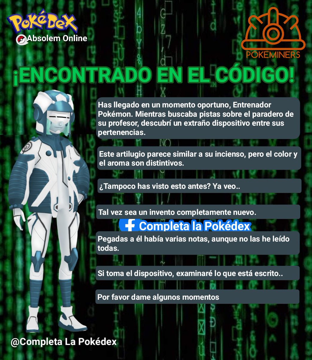 PokemonGoAbs's tweet image. 🔰¡ENCONTRADO EN EL CÓDIGO! 
***** Incienso de aventura diario *****

#CompletaLaPokédex #PokémonGo #InciensoDeAventuraDiario #CódigoPokémonGo