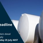 We have extended the deadline on our request for information on ways to improve Australia’s diesel exhaust fluid supply! Consultation now closes 5pm Monday 25 July AEST. Have your say here: https://t.co/678gW4rNzC 
#dieselfuel #adblue #trucking @DCCEEW @energygovau 