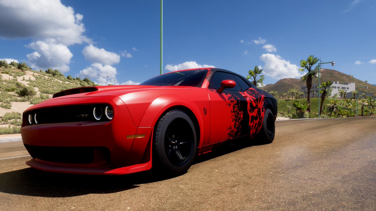 This 2018 Dodge Challenger SRT Demon is perdy
#dodge #dodgedemon #dodgechallenger #dodgechallengersrt #demon #demonsrt #challengersrtdemon #demonchallenger #dodgesrt #muscle #musclecars #musclecar  #forzahorizon5 #forza #forzamotorsport #xbox #xboxseriesx #XboxGamePass #XboxShare 
