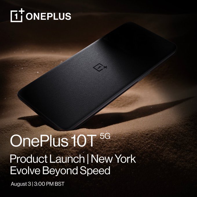 TechyGajesh's tweet image. #OnePlus10T5G will be launching on 3rd August 2022. Who all are excited for this ?? 
.
@oneplus @OnePlus_IN @OnePlus_Support #oneplus #OnePlus10T