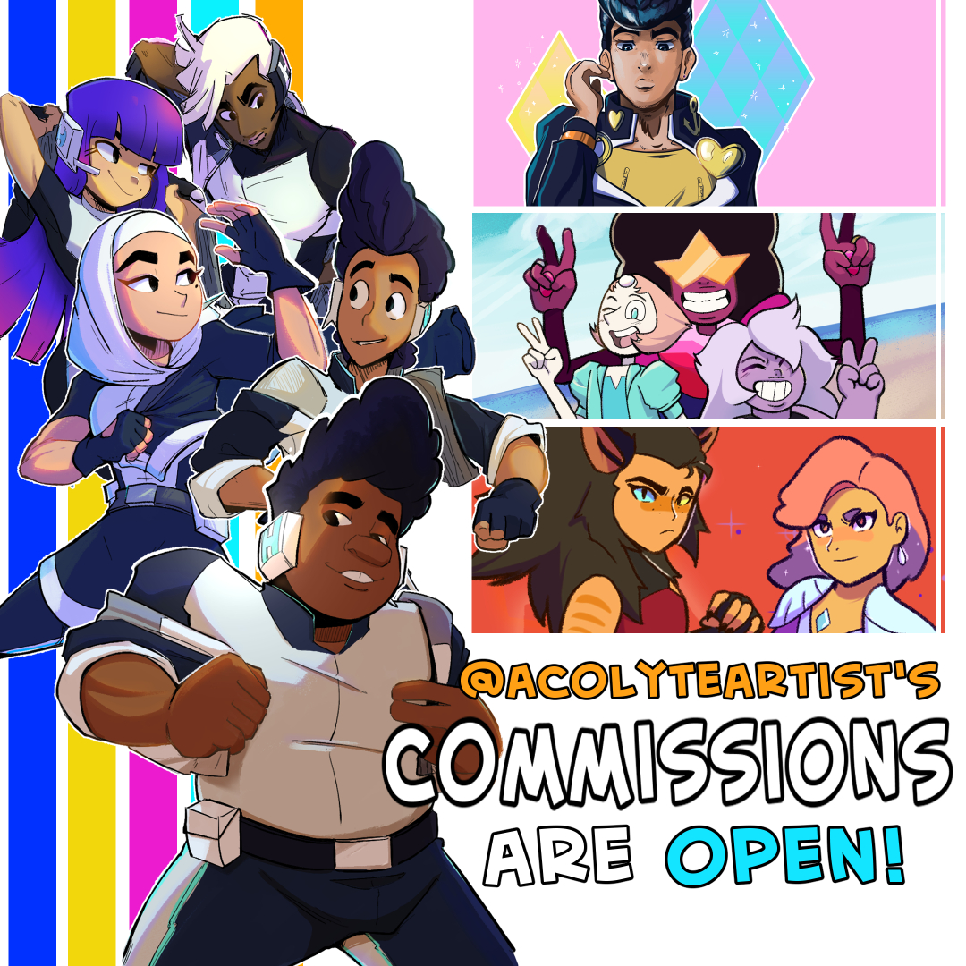 I'm starting with 3 commission slots! Please check out the form in the comments below if you're interested!