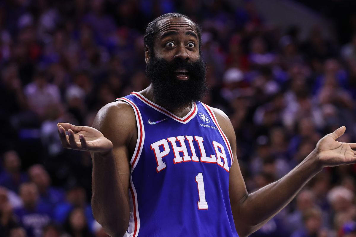 James Harden agrees to two-year extension with the <a href="/sixers/">Philadelphia 76ers</a>, but will earn $14.5 million less this coming season than he could have earned under his previous deal. 😬📉 #NBALive