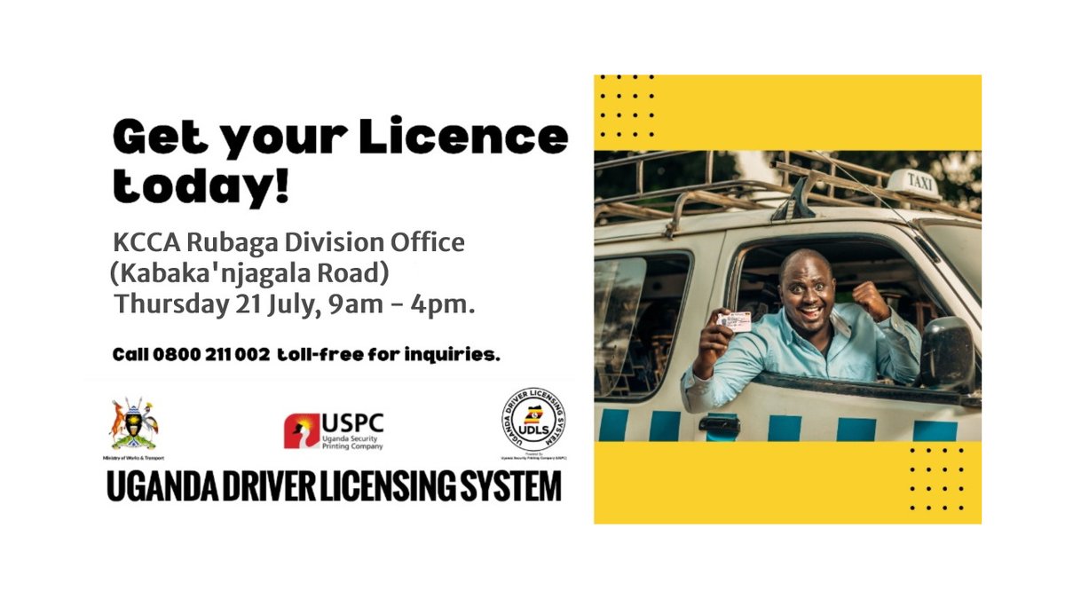 Uganda Driver Licensing System tweet media