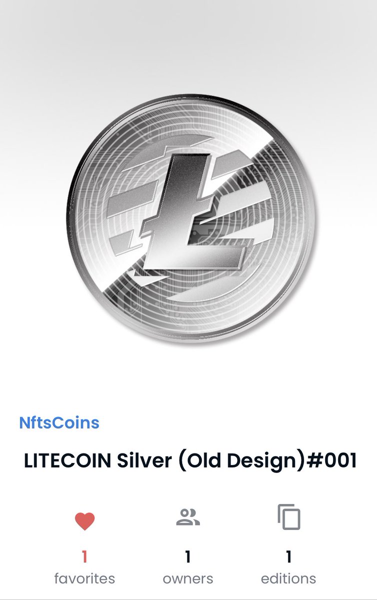届いていました🤩
ライトコインNFTありがとうございます😊✨✨✨
#NFT #NFTGiveaway