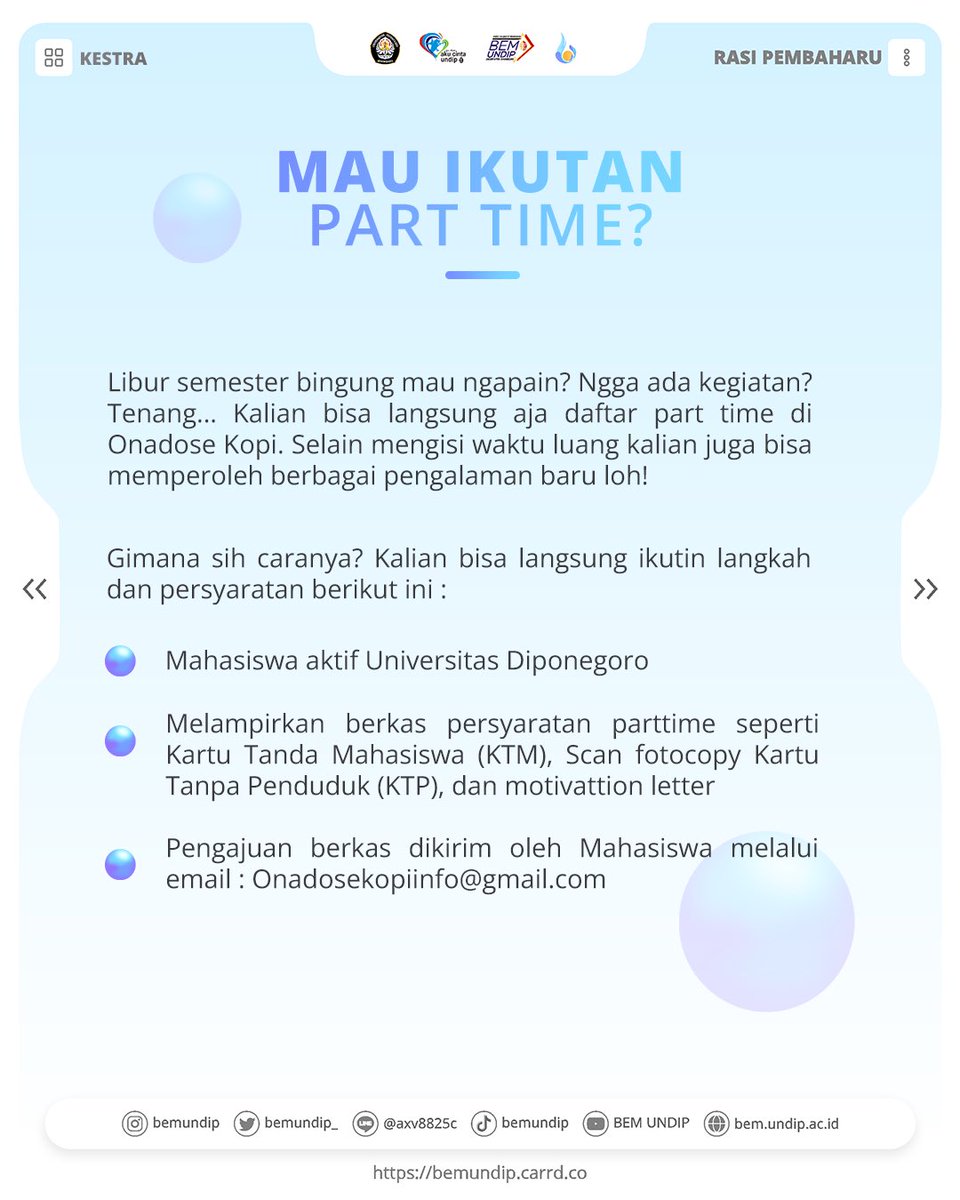 BEM UNDIP tweet media