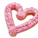 【ミスド】「プリキュアドーナツ」ハート型チュロ生地に苺チョコたっぷり!