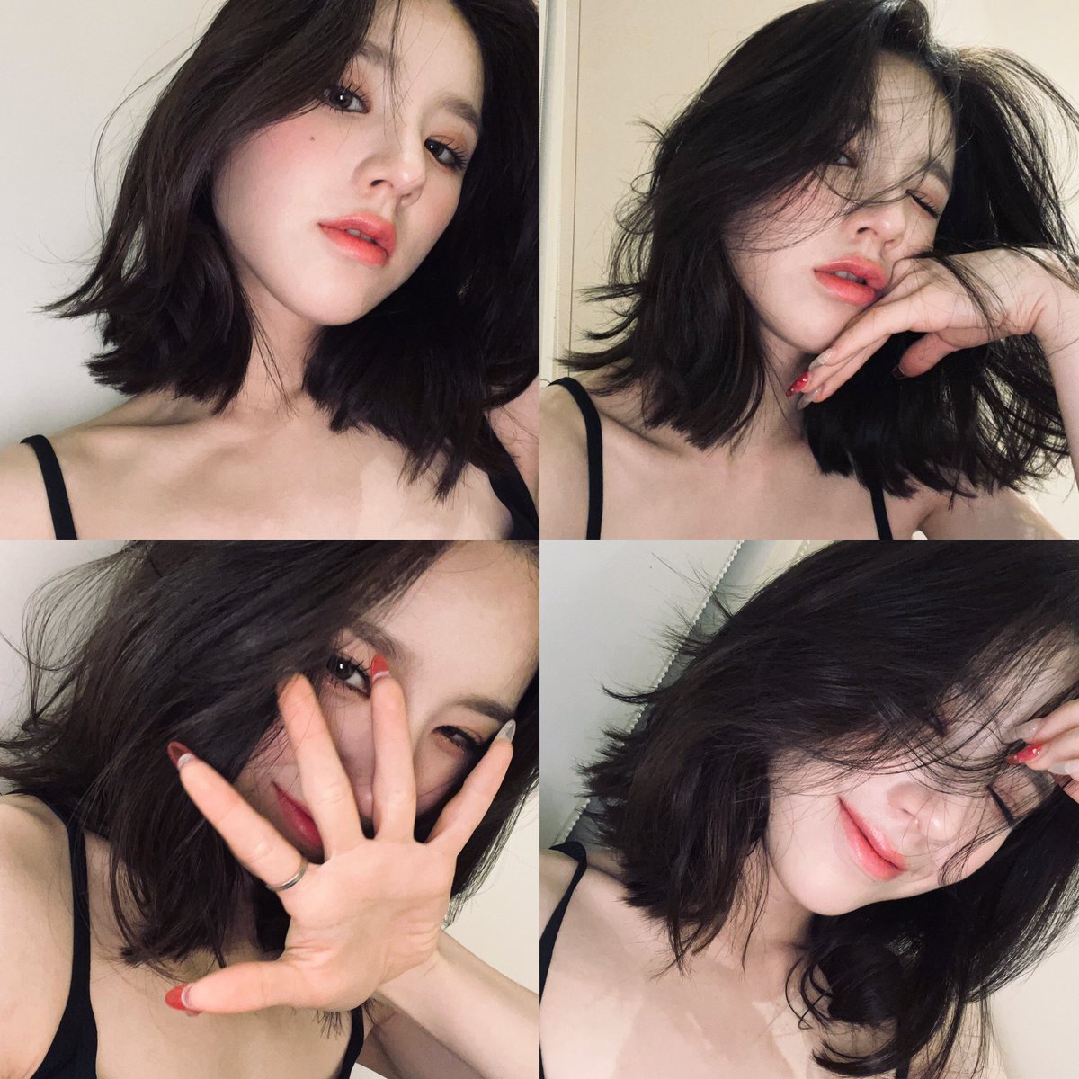 OMG SHORT HAIRED HEEJIN???:?:?/?/92)/82