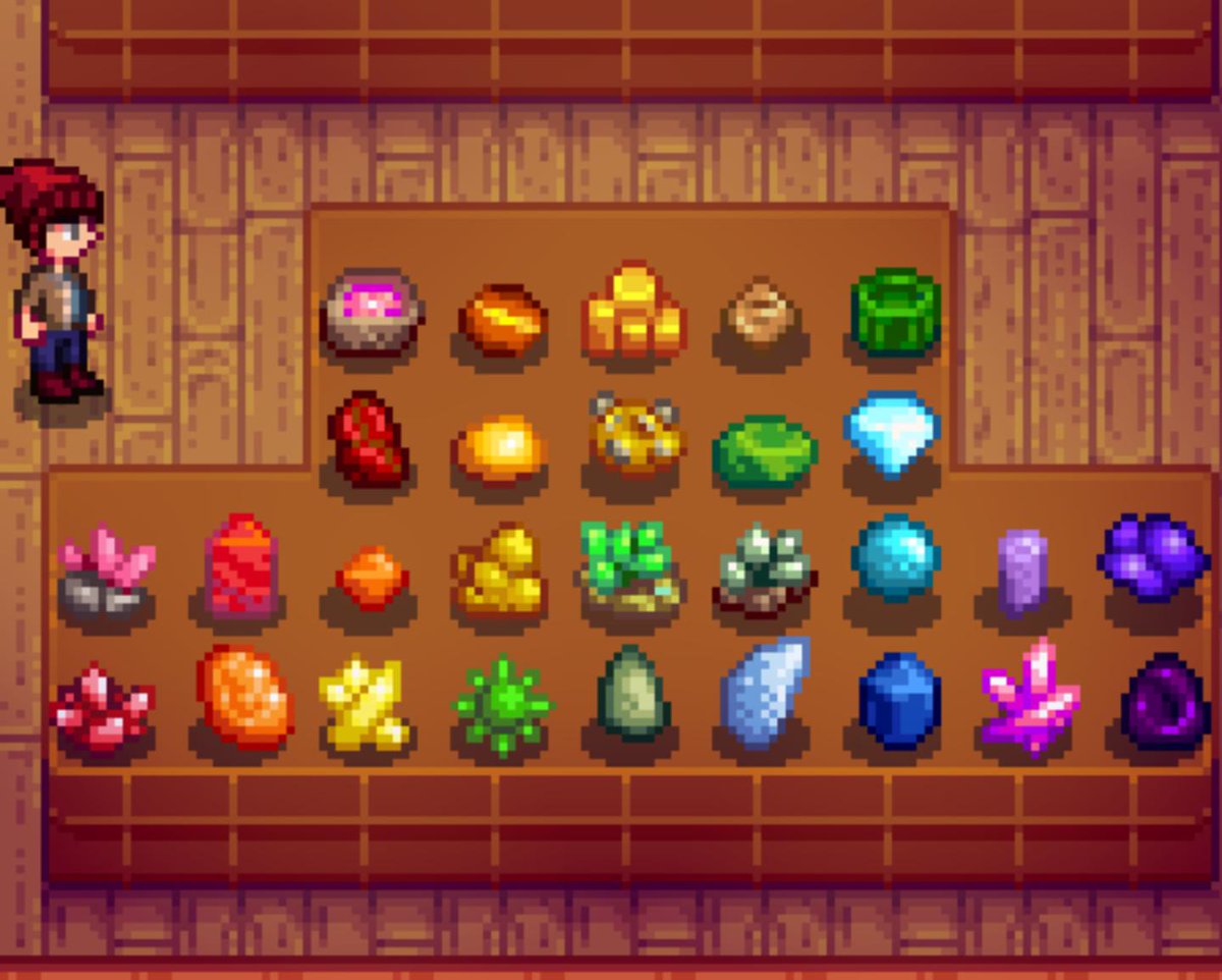 r/StardewValley on Twitter "Kinda proud with how I organized my museum