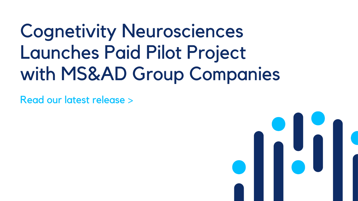 We are pleased to announce that our ICA technology is being deployed by the Mitsui Sumitomo Primary Life and Mitsui Sumitomo Aioi Life companies of the Japanese insurance giant, MS&amp;AD Insurance Group Holdings.

Read the release to learn more hubs.la/Q01hfWS00