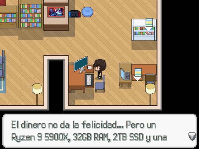 PKMNBlueSword's tweet image. True... 😔

No sabéis lo que me está costando hacer los interiores de las casas a la vez que trabajo, pero al menos están quedando bonitos, ¿no creéis?