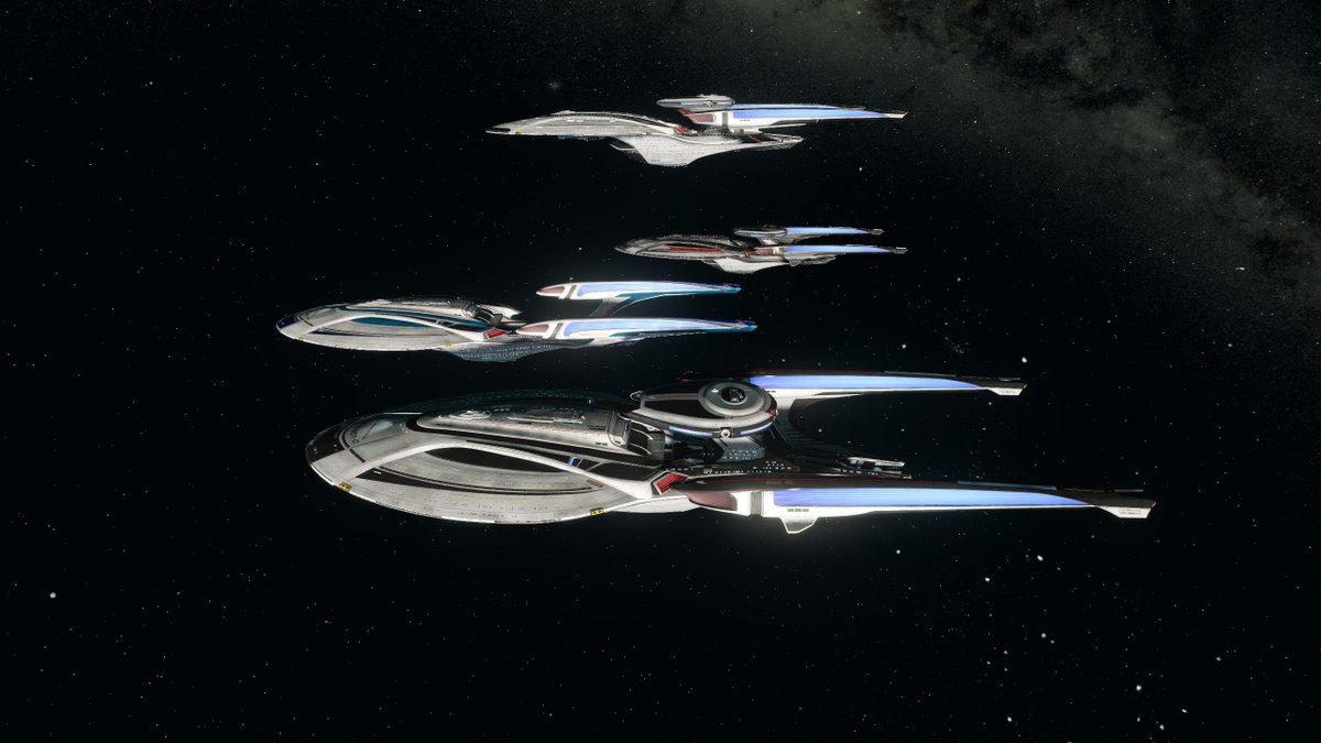 EndeavourGameOn's tweet photo. Did I mention the Odyssey line of starships in @trekonlinegame are my favorite?
Well,
They're my favorite
#KCGO #NDVR #Yard28 #TheCaptainsTable #ReadyWeapons #TFONight https://t.co/RUPS15SCiK