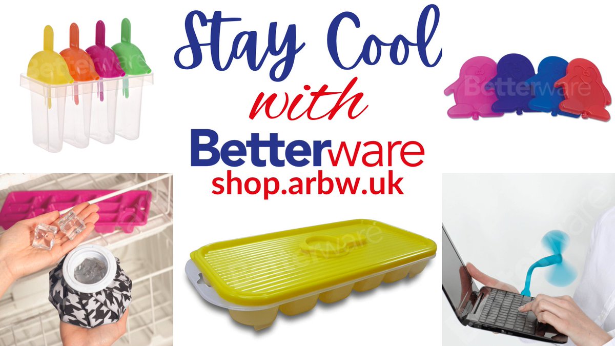 ☀️ Stay Cool with Betterware ☀️

Temperatures hit 40℃ in some part of the UK on Tuesday.

Now is the time to plan and Stay cool with Betterware and search ICE at shop.arbw.uk

#ice #staycool #hot #hightemperture #alexsbetterware #arbw #betterware