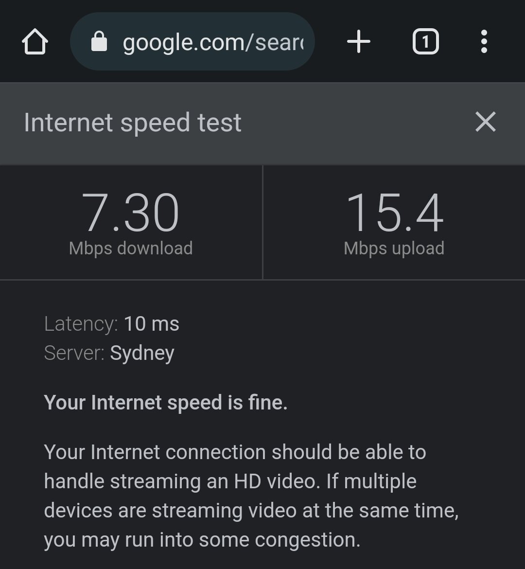 Hooray @NBN_Australia , Australia's information super highway. Worse than the Optus Cable I was forced to leave