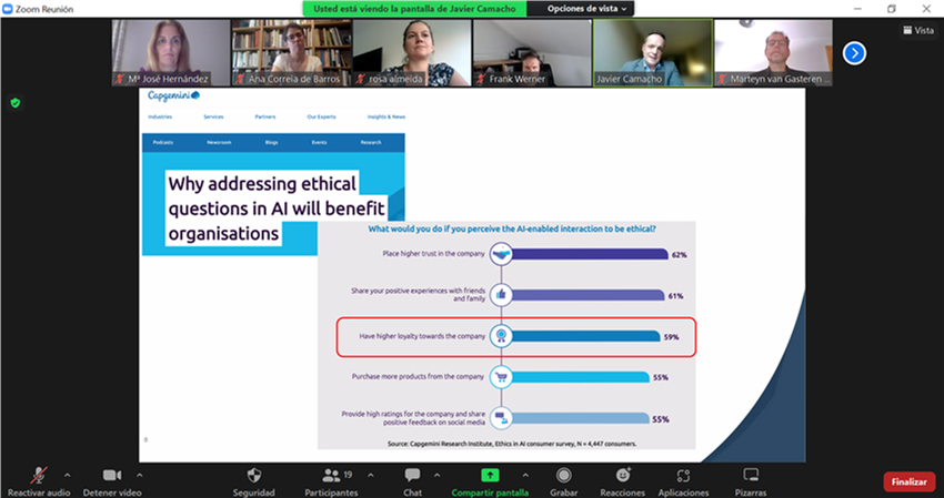 WorkingAge Project (@workingage_eu) on Twitter photo Final @WorkingAge_EU Event, <a href="/CamachoIJavier/">Javier Camacho</a> presents the Ethical Dimension of #AI in the work environments and how ethics considerations should be taken into account in this field. #AIEthics Final @WorkingAge_EU Event, <a href="/CamachoIJavier/">Javier Camacho</a> presents the Ethical Dimension of #AI in the work environments and how ethics considerations should be taken into account in this field. #AIEthics